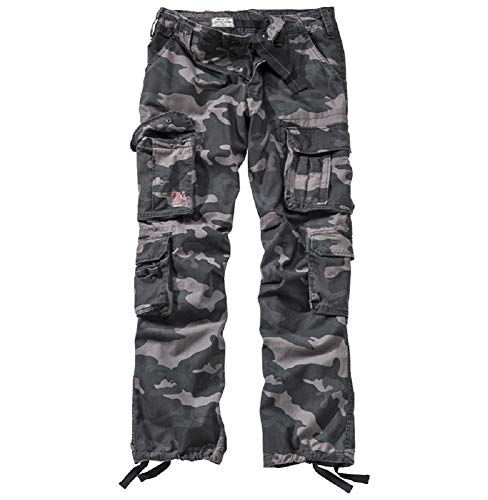 Surplus - Pantalón Cargo para Hombre, Talla M, Color (blackcamo)