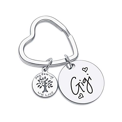 Best Gigi Ever Keychain GrandMother Gift Mother in law Jewelry Best Gigi Ever Jewelry Gigi Gift Grandma Jewelry Nana Gift Gigi Jewelry Mothers Day Gift Christmas jewelry Gigi Keychain