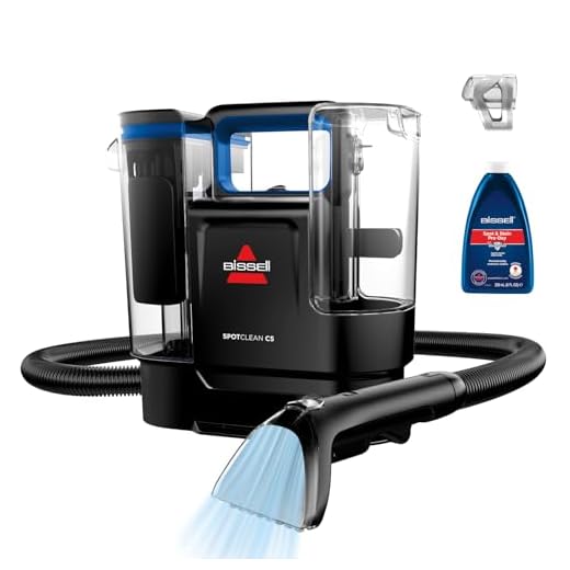 BISSELL SpotClean C5, Polsterreiniger Gerät, Teppichreiniger mit Triple Action System, Leichtgewicht Waschsauger, Nasssauger für Teppiche, Polster, Auto & Mehr, Leistungsstarker 400W Motor, 3861N