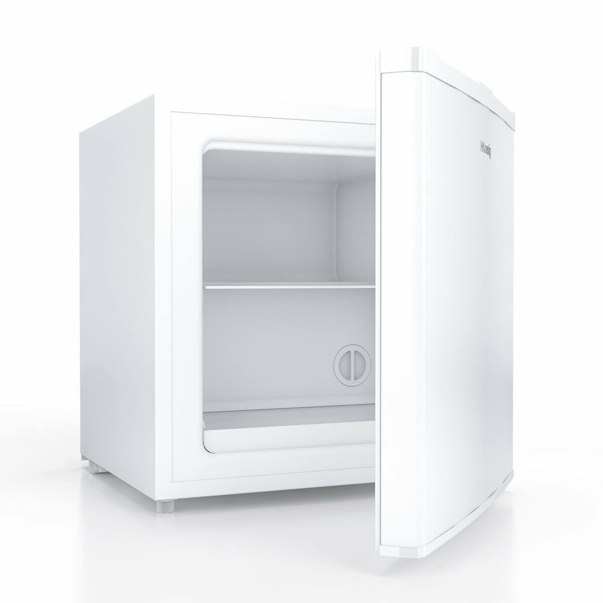 Mini Congelador Vertical, 75 W, Capacidad de 31 Litros, 51 cm de Altura, 2 Compartimientos, Silencioso 40 dB, Blanco. H.Koenig_FGW400
