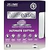AllerEase Ultimate Allergy Protection and Comfort Zippered Mattress Protector, Twin, White
