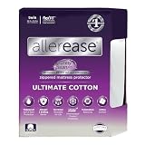 AllerEase Ultimate Allergy Protection and Comfort Zippered Mattress Protector, Twin, White