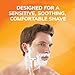 BIC Sensitive Disposable Razors for Men, Long-Lasting 1 Blade Razors for Sensitive Skin, 12 Count