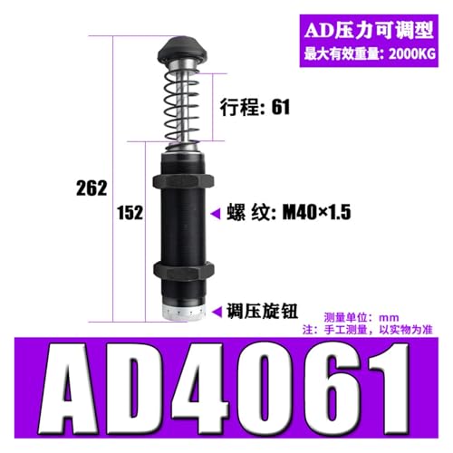Amortisseur hydraulique ACJ anti-choc pour manipulateur et vérin industriel - 2