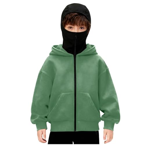 Cagoule pour enfants chaude veste de survêtement Y2K sweat-shirt à capuche fille garçon