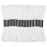 14 Skeins White Embroidery...