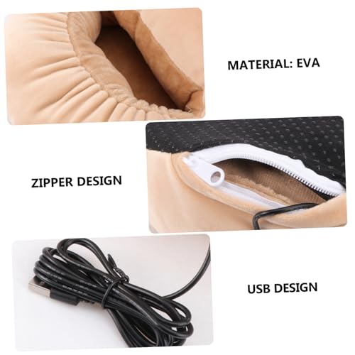 Calentador USB para Pies Beavorty Pantuflas Eléctricas Invierno miniatura 6