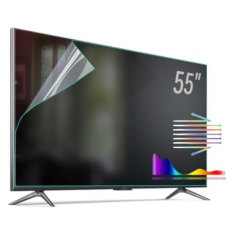 BU TV 55 Inch Anti-Glare Screen Protector Cover