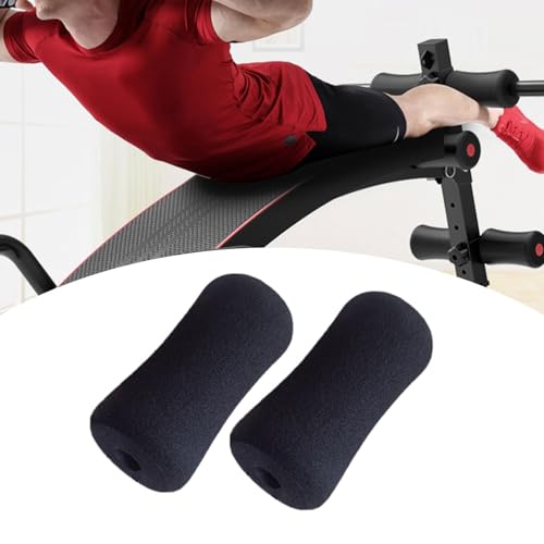 2 rodillos de espuma para ejercicio, cubiertas con agarre para equipos de gimnasio en casa miniatura 5