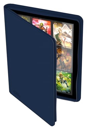 Image of Ultimate Guard Zipfolio 360 - 18 Pocket Xenoskin Blue