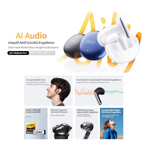 Xiaomi Écouteurs TWS HT 10 pro ANC ANC 5.50 h Sans fil - vue 3