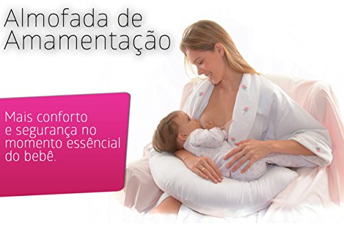 Almofada de Amamentação Basic Impermeabilizante Fibrasca Branco 21x86x36 cm