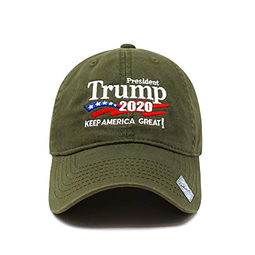 Trump 2020 Keep America Great Campaign Embroidered US Hat Baseball Cotton Cap