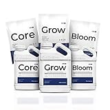 Athena Pro Mix Kit - Conc. Complete Hydroponics Fertilizer Solution - Pro Core, Pro Bloom, Pro Grow with Mixing Jug (2 lb)