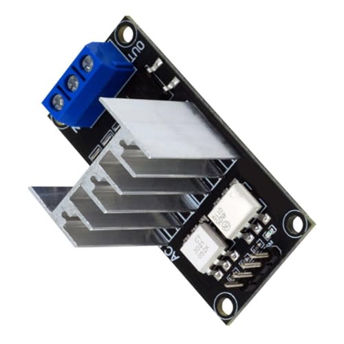 Módulo de atenuación de luz AC y atenuación del motor 1 canal 3.3V/5V 50/60Hz 8A-400V módulo de atenuación de luz de repuesto