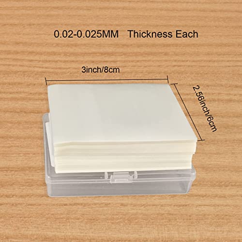 image for CHUANGRONG-US 1000 Sheets Candy and Chocolate Making Edible Rice Paper