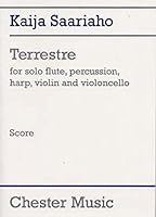 SAARIAHO TERRESTRE SCORE 1844492516 Book Cover