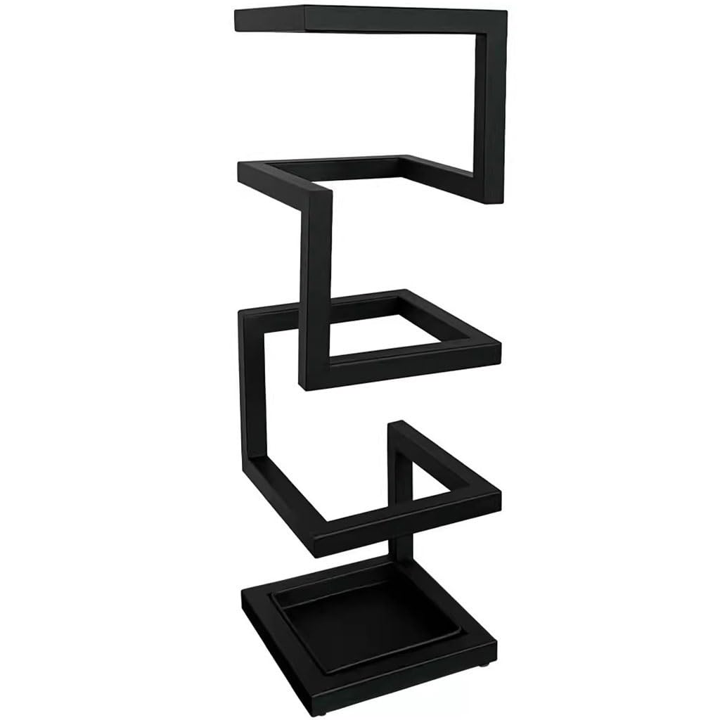 SBJKLYRN umbrella stand, Irregular Shaped Umbrella Bin, Commercial Umbrella Organizer, with Drain Tray