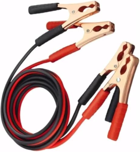 Cabo de Chupeta para Bateria Automotiva, 1,90m, 800 Amperes, Auxiliador de Partida para Veículos