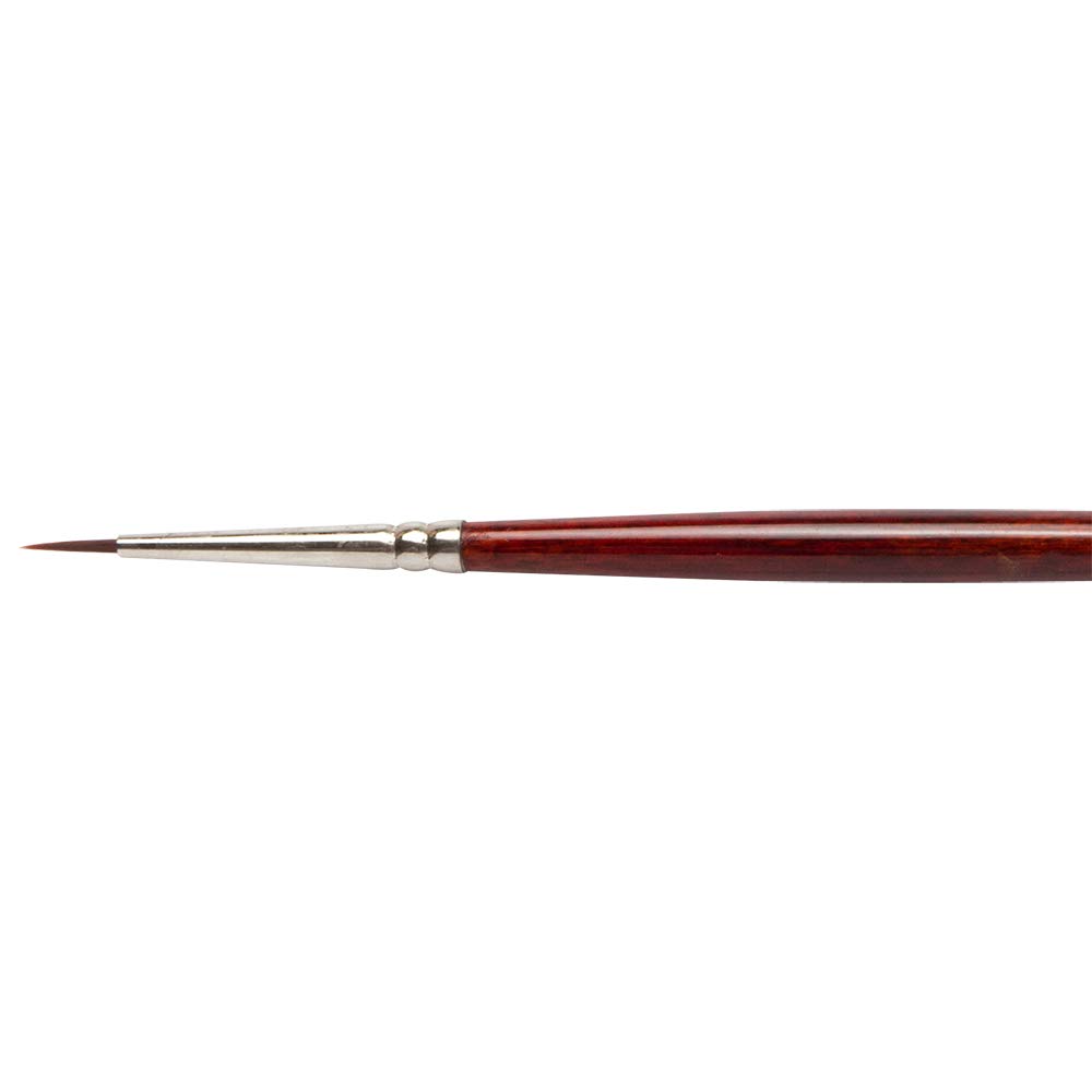 Pro Arte Acrylix Series 202 Round Synthetic Brush Size 0 For Acrylic Detail