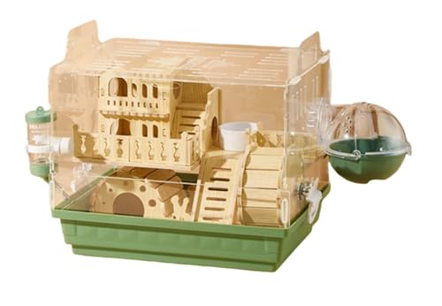 ハムスター ケージ ゴールデンハムスター ハムスター ケージ 透明 ハムスター クリアケージ ハムスタークリアゲージ ハムスター ケージ ゴールデンハムスター用 ハムスターゲージ小 モルモット ケージ ハムスター ケージ アクリル 飼育箱 設備の整いました