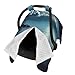 Baby Car Seat Canopy Cover for Mom, Soft Breathable Nursing Breastfeeding Covers Multi Use Stroller Sun Shade Newborn Shower Gift，Moon Ocean Landscape