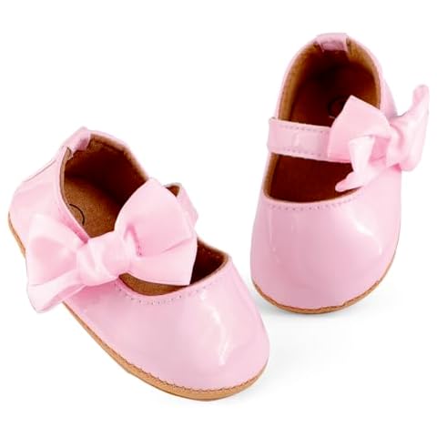 LACOFIA Baby Girls Bowknot First Walking Shoes Cover