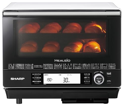 Amazon.co.jp: シャープ ウォーターオーブン ヘルシオ AX-XJ1-W 