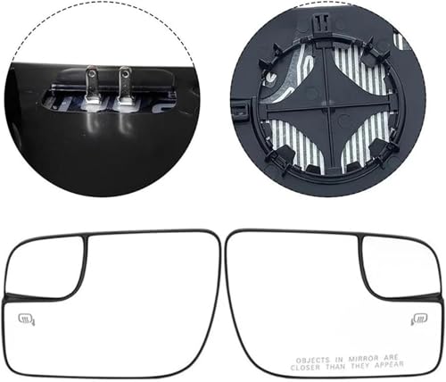 Vitre de rétroviseur Explorer 2011-2019 miroir haute définition - 5