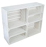 Die Kisten sind neu, gehobelt und FSC zertifiziert (aus nachhaltiger Forstwirtschaft)