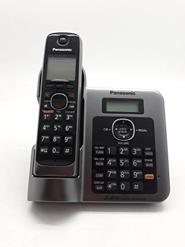 Panasonic-Single-Line-KX-TG3811SXM-24-GHz-Digital-Cordless-Telephone-Black