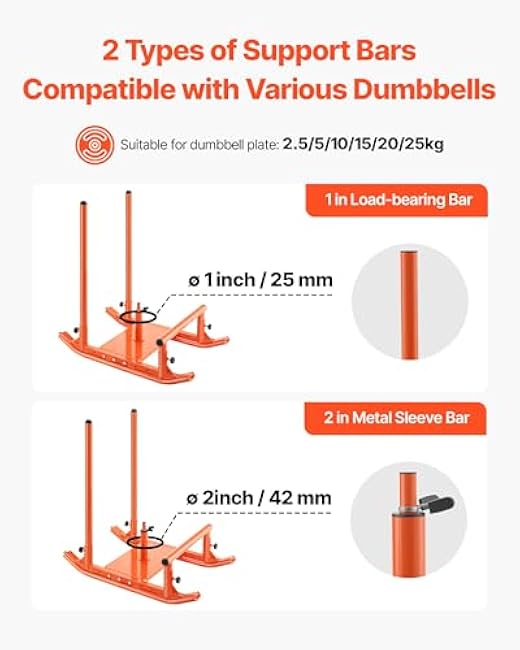 VEVOR Weight Sled, Steel Power Sled, Fitness Training Sleds for Athletic Exercise Speed Improvement, Workout Equipment with Adjustable Height Handle