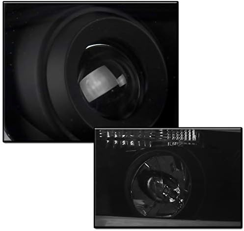 Miniatura 6 de ZMAUTOPARTS Faros delanteros LED DRL negros para Toyota Tundra 2007-2013  Sequoia 2008-2017