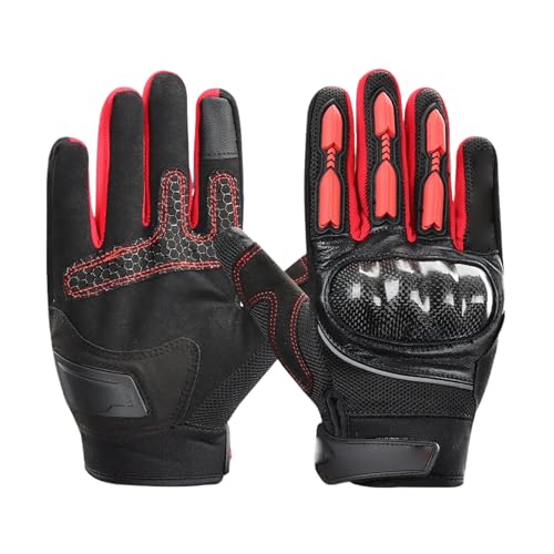 Gants moto homme et mitaines de cyclisme réglables pour le sport