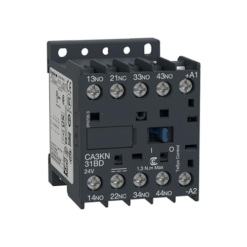 Relais CA3KN31BD pour fiabiliser vos circuits de commande TeSys K 24V DC