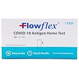 COVID Home Test Kit by Flowflex, Rapid Results in 15 Minutes, Trusted OTC COVID-19 Antigen Testing Kit, FSA and HSA Eligible, Easy to Use & No Discomfort, 1 Pack 1 Test