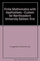 Finite Mathematics with Applications - Custom for Northeastern University 0536438021 Book Cover