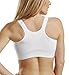 Carefix Alice Front Close Comfort Bra w/ Adjustable Straps #329150, White, X-Large