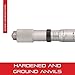 Starrett Micrometer Head with Lock Nut, Hardened and Ground Head Anvil for 823C, 823D, 823E Inside Micrometers - Quick and Easy Adjustment, .001