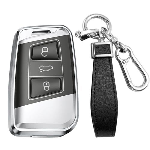 Coque de clé de voiture pour Volkswagen Arteon Atlas Golf Alltrack Jetta Passat Taos SEL