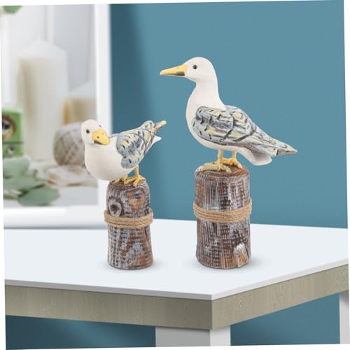 Décoration oiseaux de plage bord de mer figurines côtières maison - 8