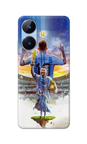 Image of Printed Hard Back Cover for Realme Narzo N55 Back Cover (Famous Football Player -J2) -190724(EA)