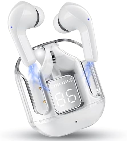 Wireless Headphones, In Ear Bluetooth 5.4 Headphones with Noise C...