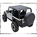 Smittybilt 93735 Black Diamond Extended Top for Jeep Unlimited LJ