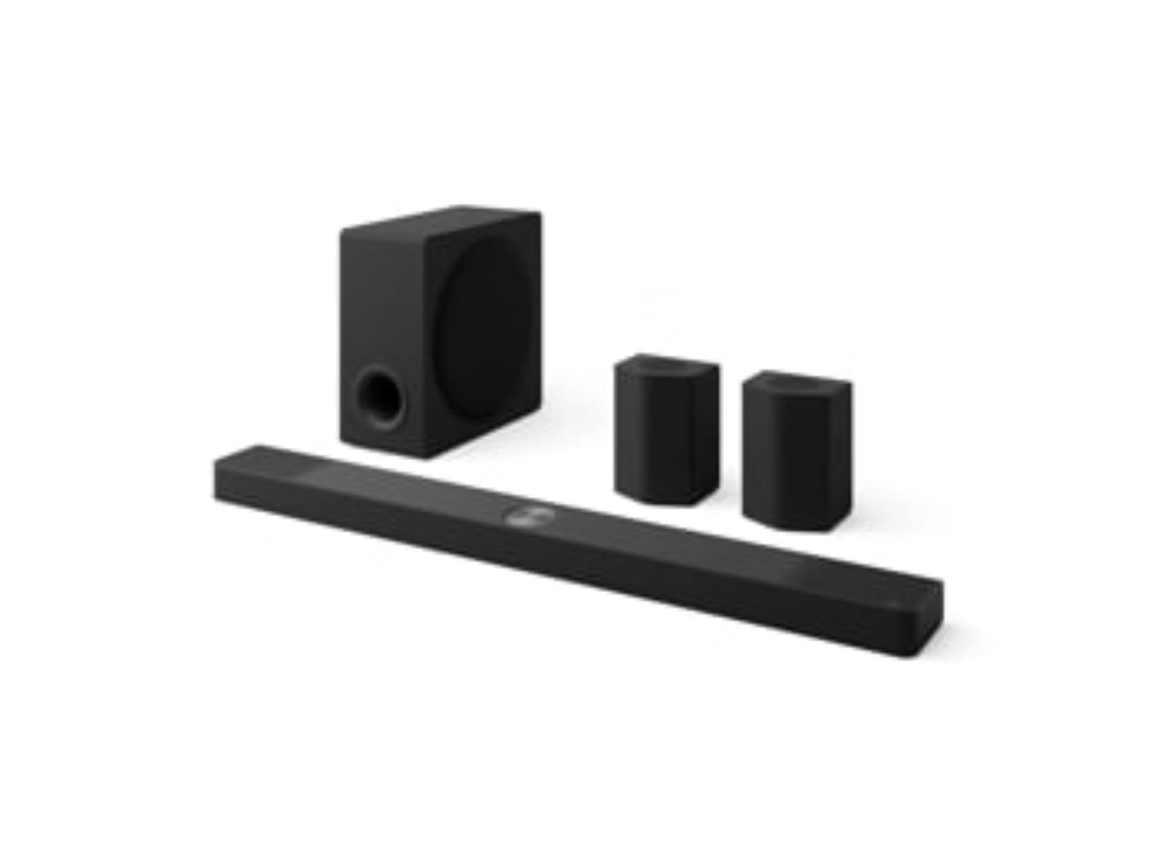 LG S95TR Intelligente Soundbar, 810 W, 9.1.5 Kanäle, Surround-Sound, Dolby Atmos und DTS, breite Konnektivität, Bluetooth, USB, optischer Eingang, Schwarz