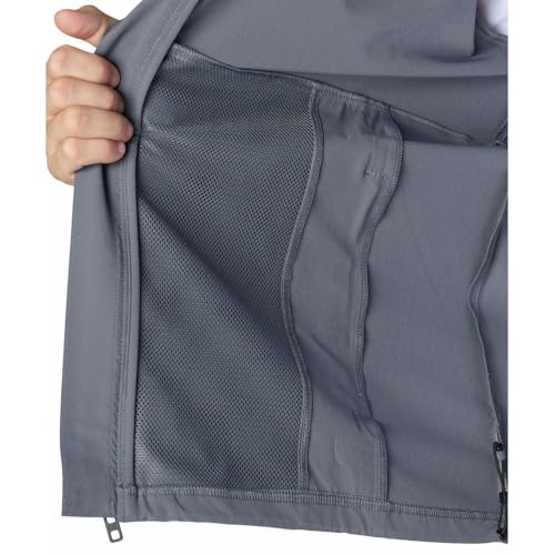 Chaqueta cortavientos Under Armour Vibe Woven hombre evita el frío al entrenar L 5