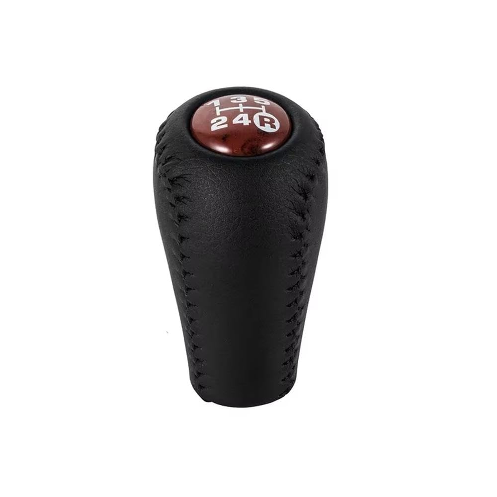 POANBCGY Auto Parts for Toyota for Prado LC120 for Land for Cruiser for Prado 2003-2009 Gear Shift Knob 5 Speed Manual Transmission(Brown-1)