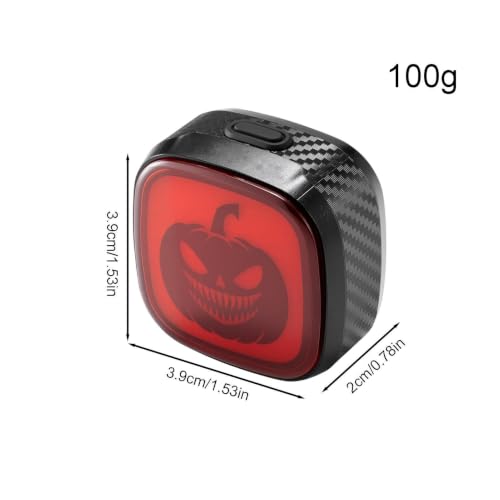 Luces para bicicleta con señales impermeables y detección inteligente para ciclismo y senderismo 5