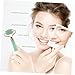PLAFOPE Portable Facial Roller Natural Jade Skin Care Tool for Face Neck Relaxing Massage for and Men Great All Ages