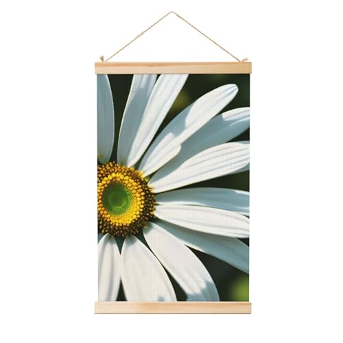 Cintre en bois pour poster mural et toile vintage 91x61 cm